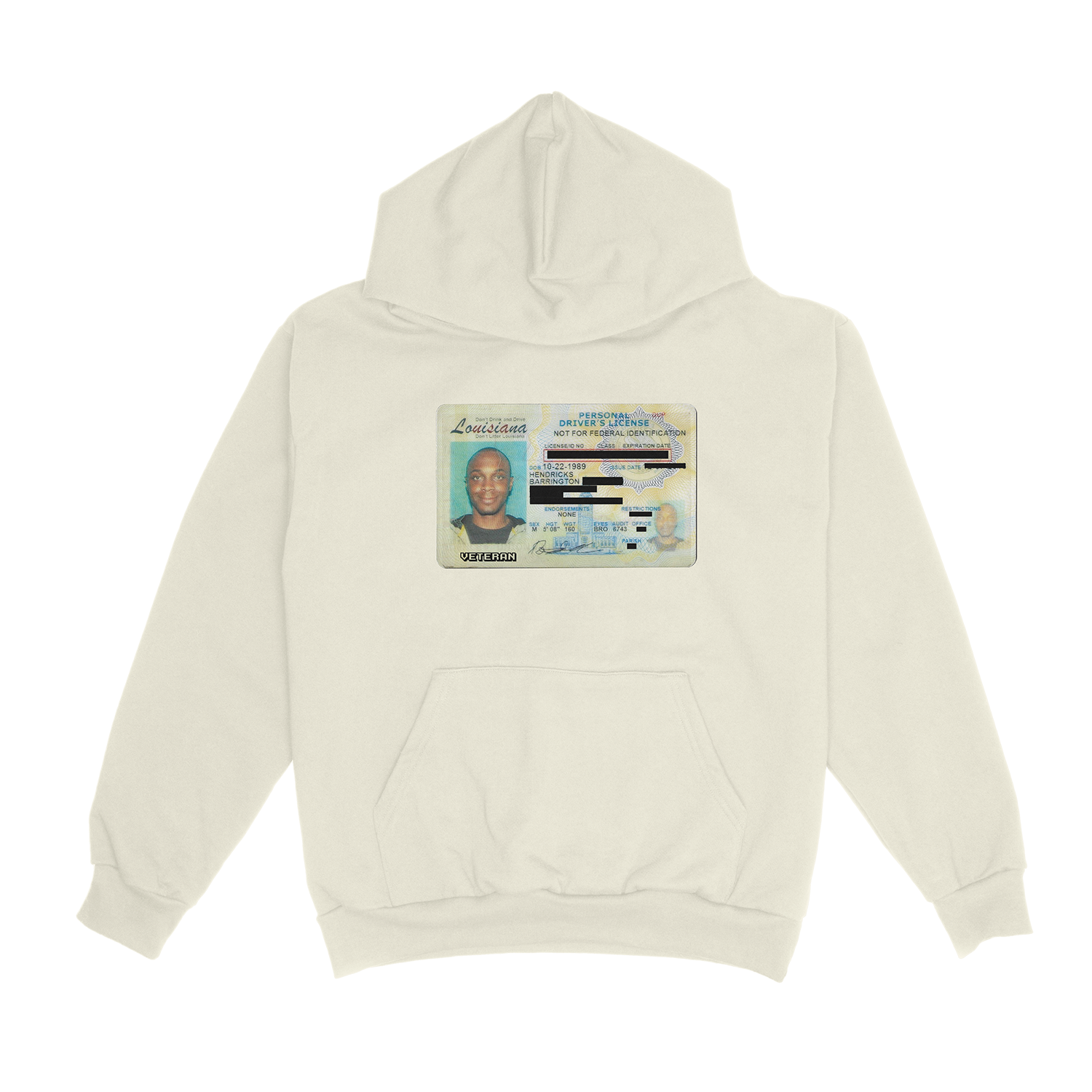 Veteran ID Hoodie (Creme)