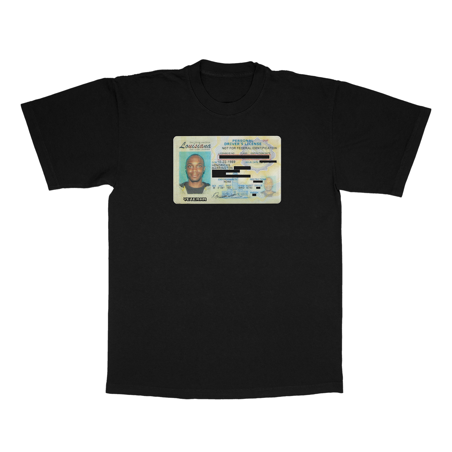 Veteran ID Tee (Black)