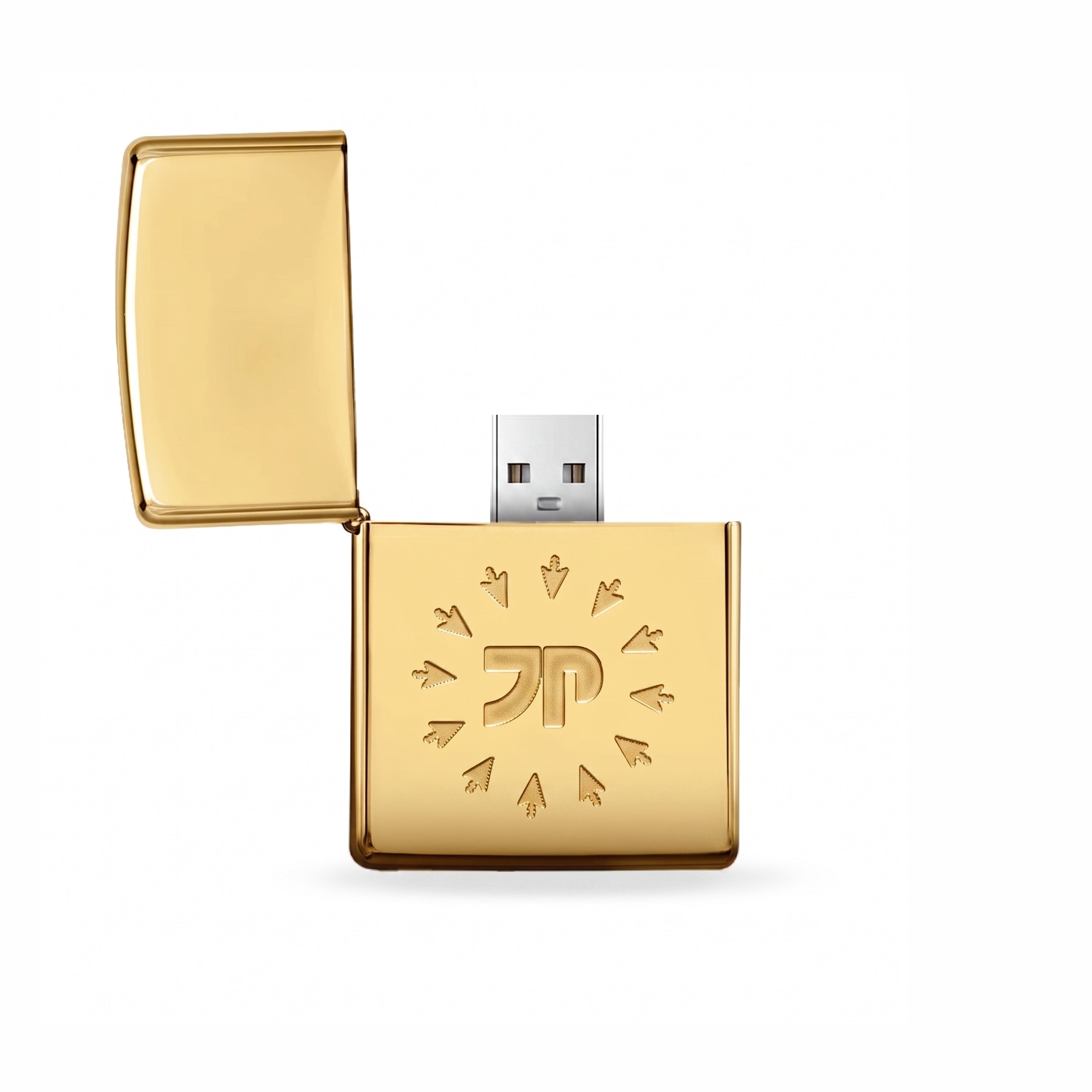 Gold Lighter USB