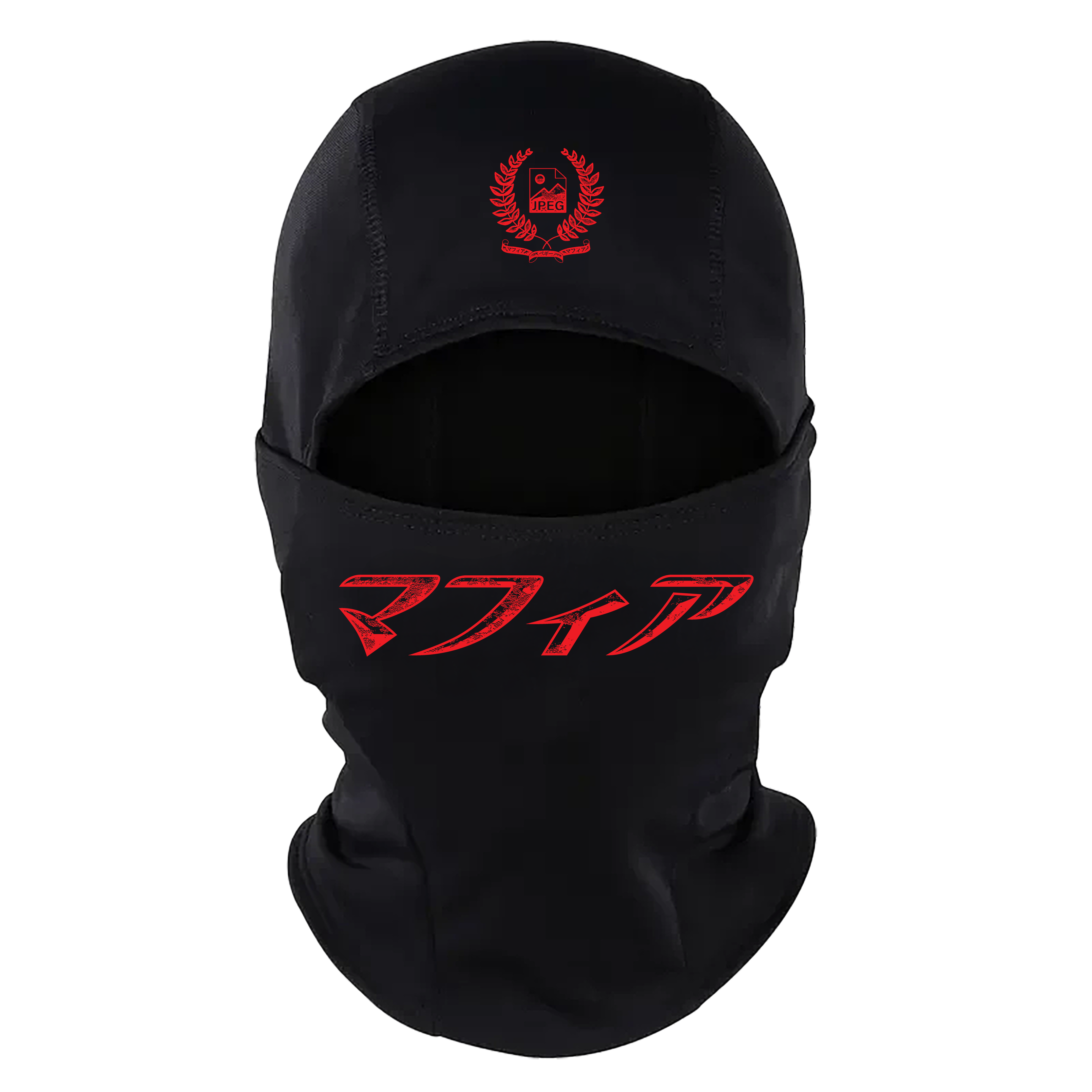 Mafia Balaclava Mask Black