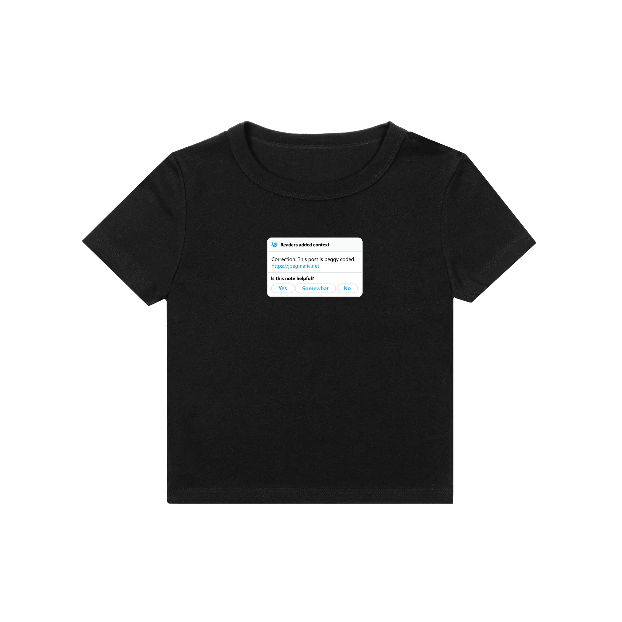 Peggy Coded Baby Tee