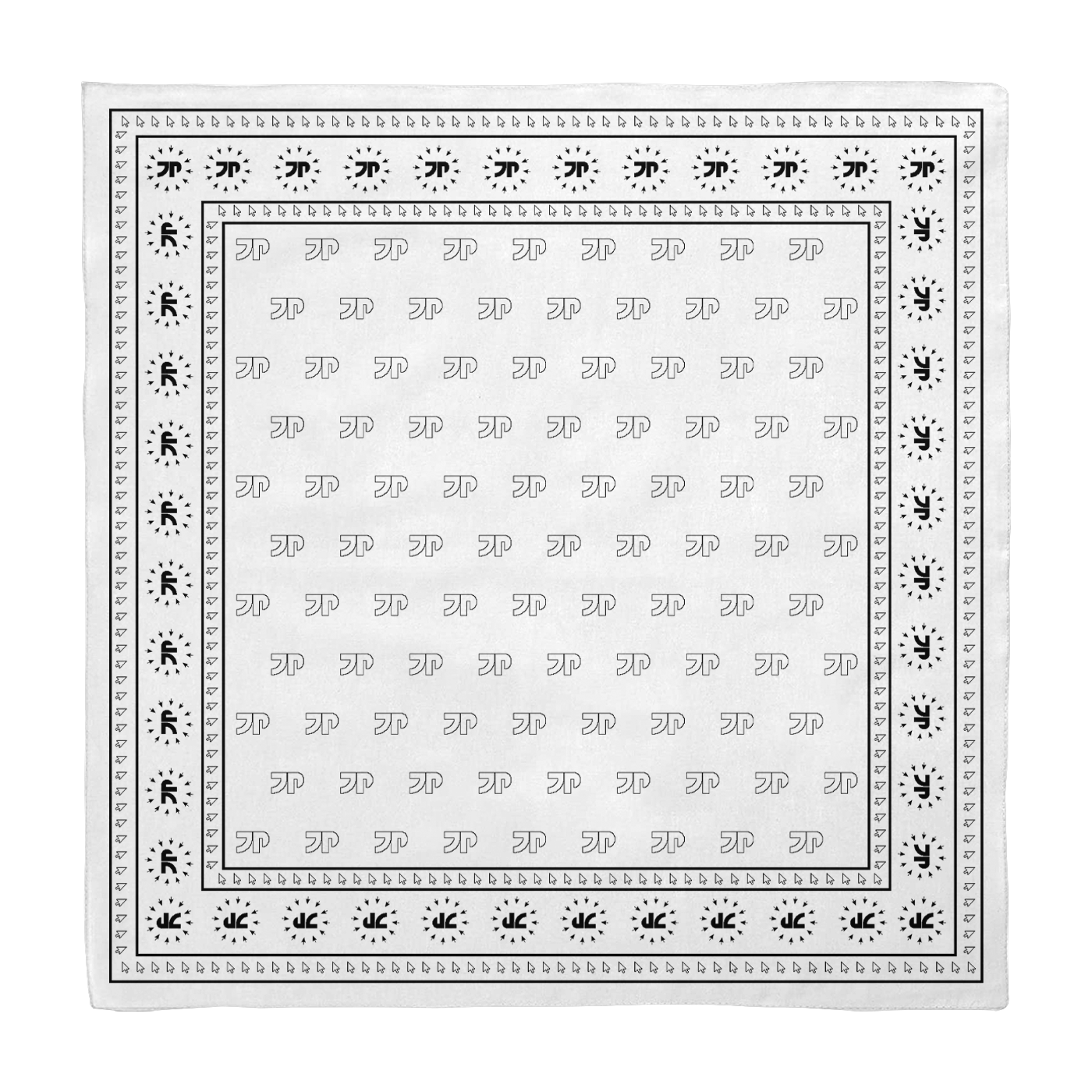 JP Bandana (White)