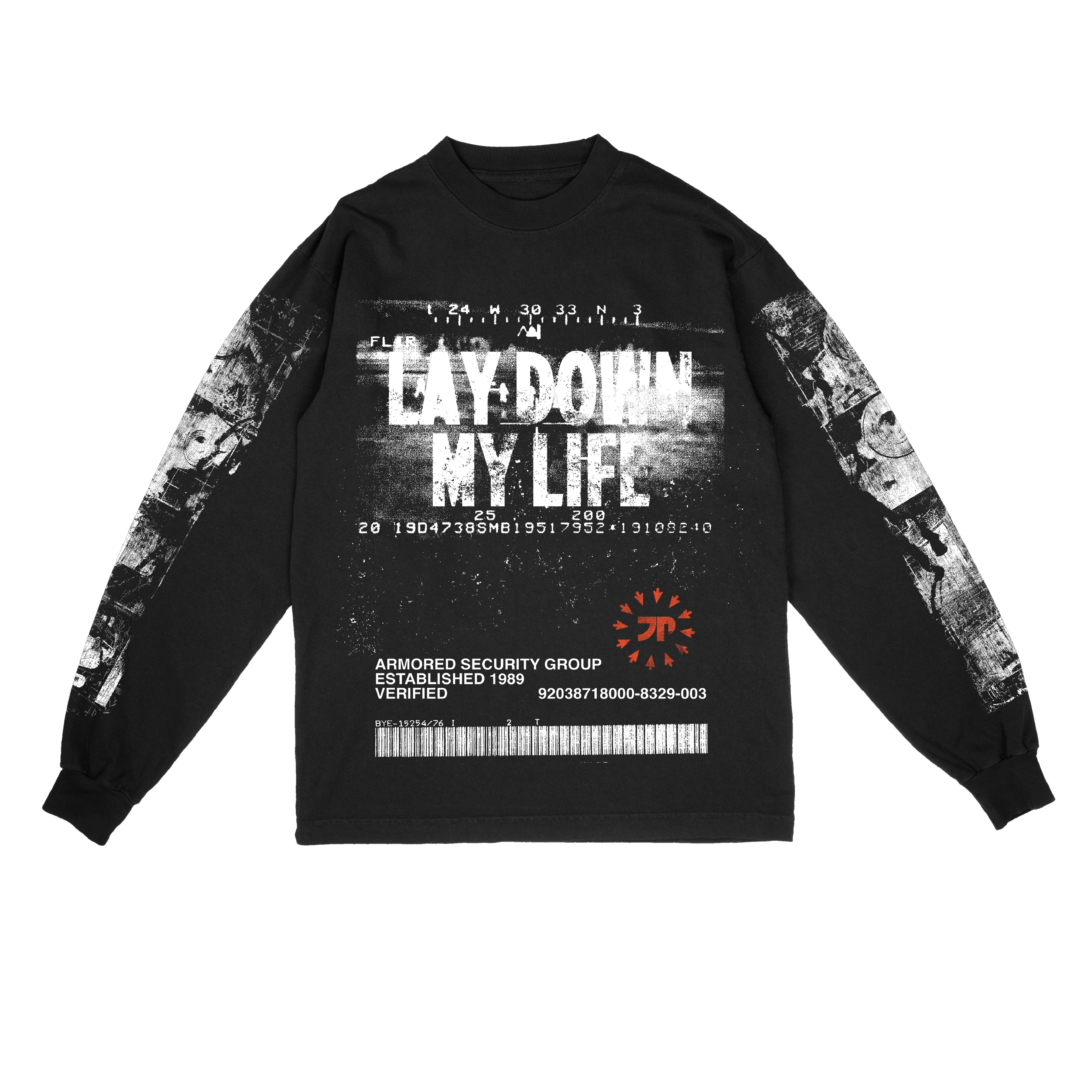 I LAY DOWN MY LIFE FOR YOU Tour Longsleeve Tee (Black)